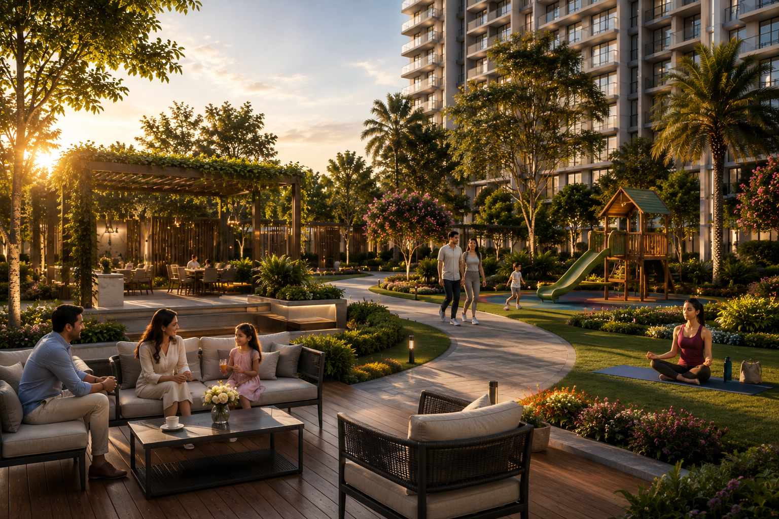 Ashtech Presidential Towers lifestyle areas