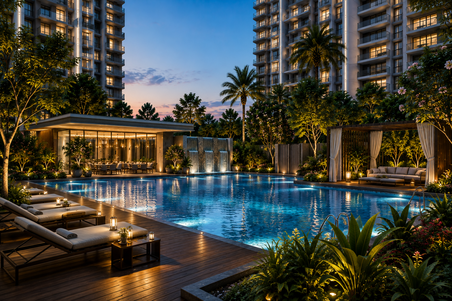 Ashtech Presidential Towers swimming pool